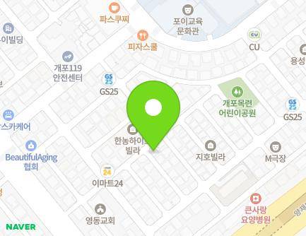 서울특별시 강남구 논현로6길 20 (개포동) 지도