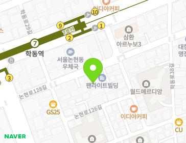 서울특별시 강남구 논현로128길 20 (논현동, JS빌딩) 지도