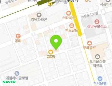 서울특별시 강남구 선릉로127길 10 (논현동, GOOD) 지도