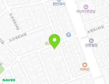서울특별시 강남구 도산대로26길 46 (논현동, SWEET CASTLE) 지도