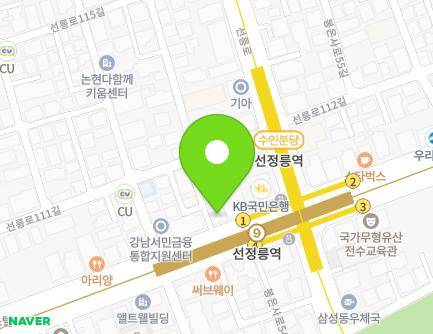 서울특별시 강남구 봉은사로 331 (논현동, SH타워) 지도