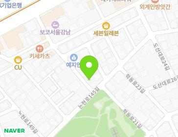 서울특별시 강남구 논현로145길 46 (논현동, escape) 지도