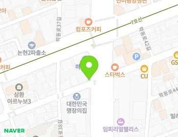서울특별시 강남구 언주로129길 2-2 (논현동, 구두수선) 지도