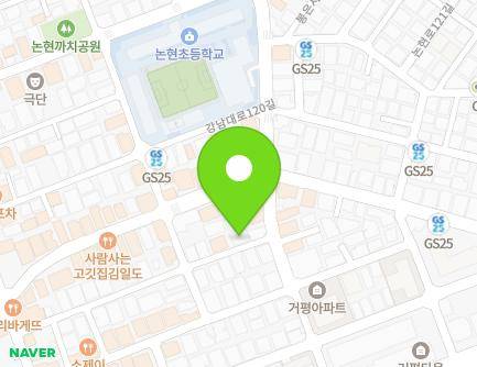 서울특별시 강남구 강남대로116길 35 (논현동, 논현빌2) 지도