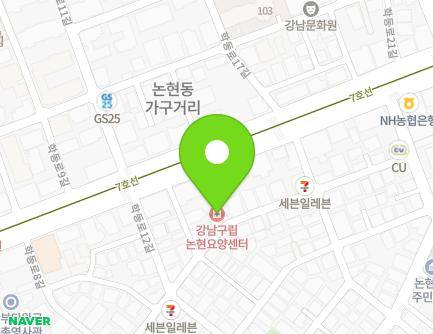 서울특별시 강남구 강남대로128길 59 (논현동, 논현노인종합복지관) 지도