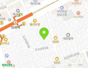 서울특별시 강남구 도산대로6길 11 (논현동, 논현J빌딩) 지도