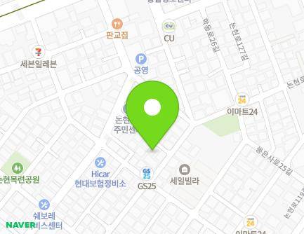 서울특별시 강남구 학동로20길 25-10 (논현동, 논현동133-20공동주택) 지도
