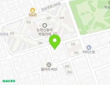 서울특별시 강남구 학동로7길 34 (논현동, 논현멤버스카운티) 지도