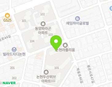 서울특별시 강남구 학동로46길 32 (논현동, 논현라폴리움) 지도