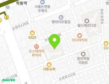 서울특별시 강남구 학동로30길 21 (논현동, 논현베르빌) 지도
