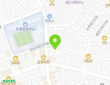 서울특별시 강남구 강남대로120길 50 (논현동, 동진빌라) 지도