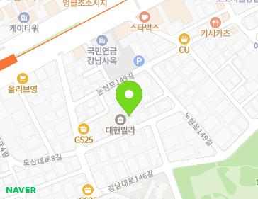 서울특별시 강남구 도산대로8길 17-11 (논현동, 빌딩AN) 지도