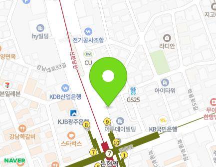 서울특별시 강남구 강남대로 560 (논현동, 삼익전자빌딩) 지도