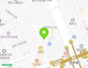 서울특별시 강남구 봉은사로25길 12 (논현동, 우남빌딩) 지도