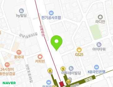 서울특별시 강남구 강남대로 562-2 (논현동, 이전노점28) 지도