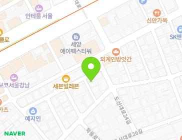 서울특별시 강남구 도산대로16길 13-20 (논현동, 청구빌딩) 지도