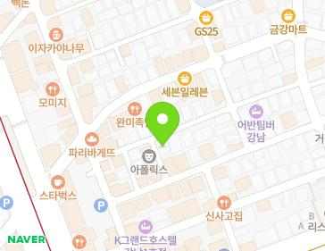 서울특별시 강남구 강남대로116길 16 (논현동, 청계빌라) 지도