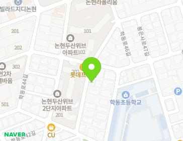서울특별시 강남구 선릉로121길 55 (논현동, 태양아트빌) 지도