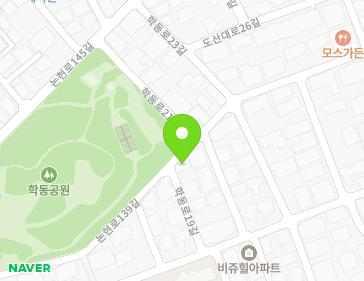 서울특별시 강남구 학동로19길 40 (논현동, 크레인파크빌) 지도