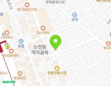서울특별시 강남구 강남대로126길 17 (논현동) 지도