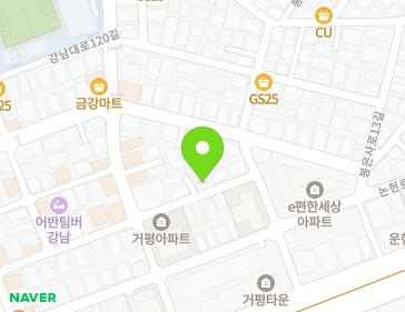 서울특별시 강남구 강남대로114길 45 (논현동) 지도