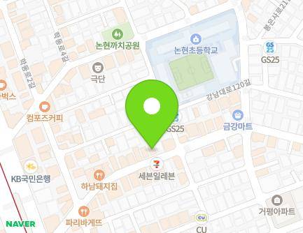 서울특별시 강남구 강남대로118길 31 (논현동) 지도