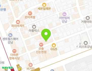 서울특별시 강남구 강남대로112길 17 (논현동) 지도