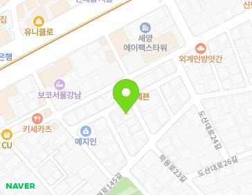 서울특별시 강남구 도산대로16길 13-12 (논현동) 지도