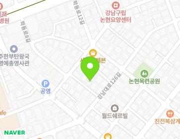 서울특별시 강남구 학동로8길 25 (논현동) 지도