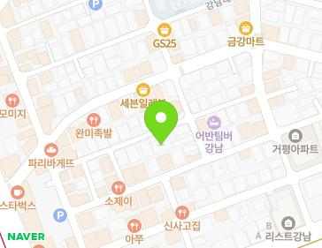 서울특별시 강남구 강남대로116길 22 (논현동) 지도