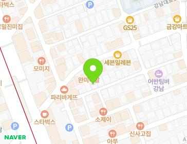 서울특별시 강남구 강남대로116길 13 (논현동) 지도