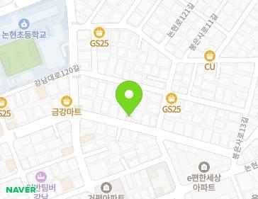 서울특별시 강남구 강남대로118길 61 (논현동) 지도