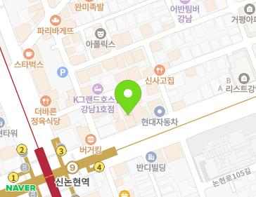 서울특별시 강남구 봉은사로 111 (논현동) 지도