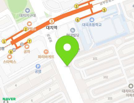 서울특별시 강남구 삼성로 150-2 (대치동) 지도