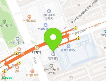 서울특별시 강남구 남부순환로 3008 (대치동) 지도