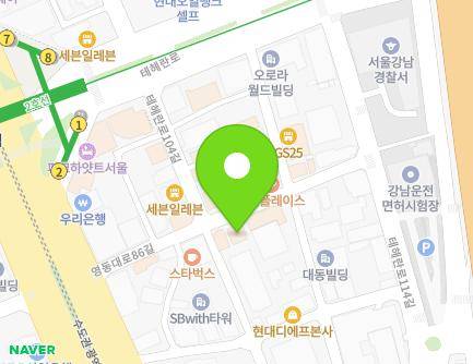 서울특별시 강남구 영동대로86길 18 (대치동) 지도