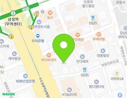 서울특별시 강남구 영동대로86길 10-7 (대치동, 한티빌딩) 지도