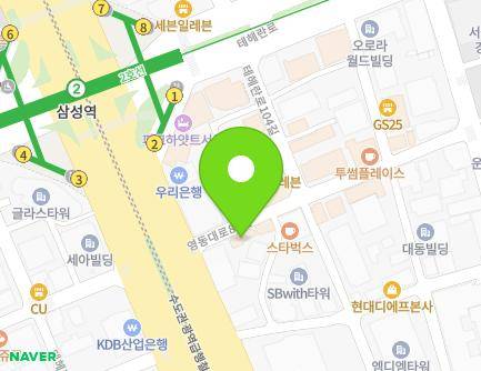 서울특별시 강남구 영동대로86길 6 (대치동, 지산빌딩) 지도
