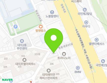 서울특별시 강남구 영동대로65길 11 (대치동, 구립대치어린이집) 지도