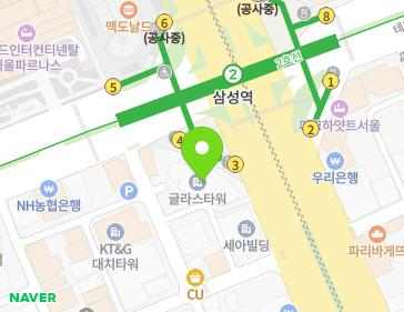 서울특별시 강남구 테헤란로 534 (대치동, 글라스타워빌딩) 지도