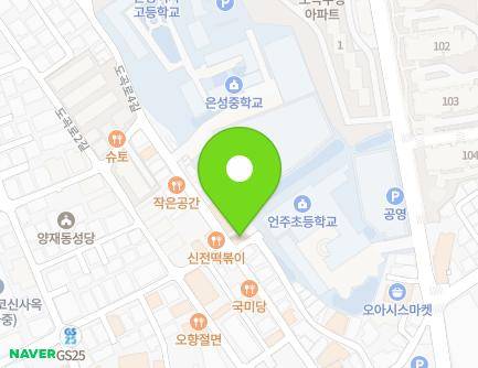 서울특별시 강남구 남부순환로359길 28 (도곡동) 지도