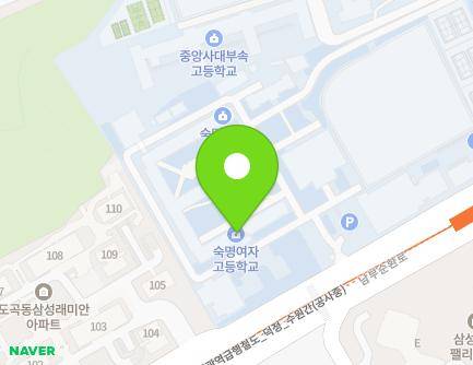 서울특별시 강남구 남부순환로 2807 (도곡동, 숙명여자고등학교) 지도