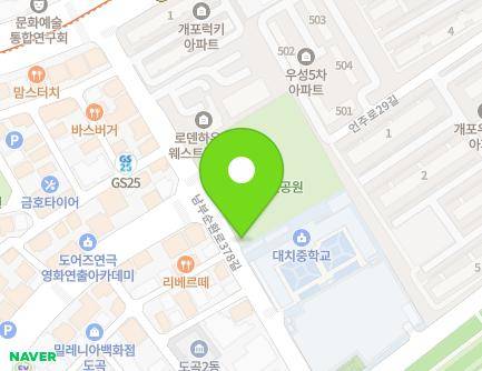 서울특별시 강남구 남부순환로378길 29 (도곡동, 도곡치안센터) 지도