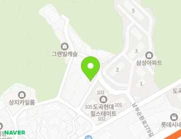 서울특별시 강남구 남부순환로379길 21 (도곡동, 다세대주택(9세대)) 지도