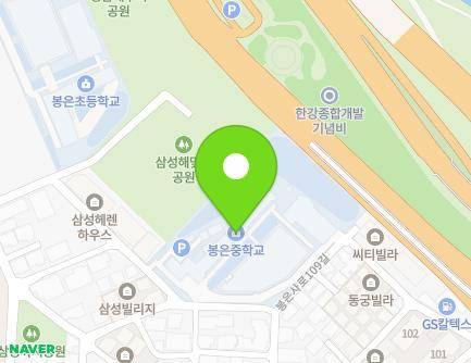 서울특별시 강남구 영동대로128길 59 (삼성동, 봉은중학교) 지도