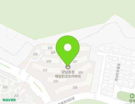 서울특별시 강남구 자곡로 36 (세곡동, 강남효성해링턴코트) 지도