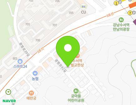 서울특별시 강남구 광평로42길 9 (수서동) 지도