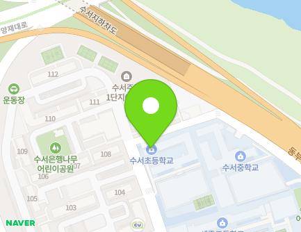 서울특별시 강남구 광평로51길 46 (수서동, 수서초등학교) 지도