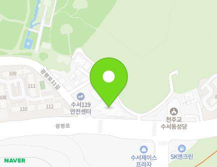 서울특별시 강남구 광평로 185 (수서동, 태화기독교사회복지관) 지도