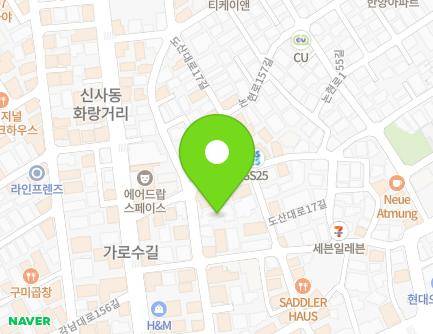 서울특별시 강남구 도산대로15길 26 (신사동, 구립신사어린이집) 지도